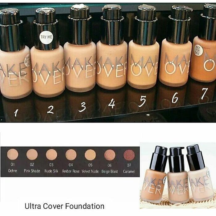 Makeover Ultra Cover Liquid Foundation