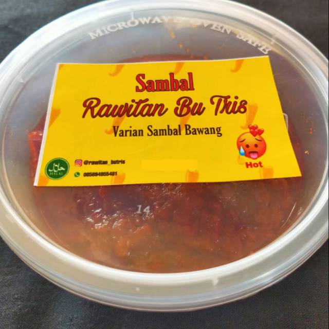 

Sambal Rawitan Bu Tris Sambal Bawang