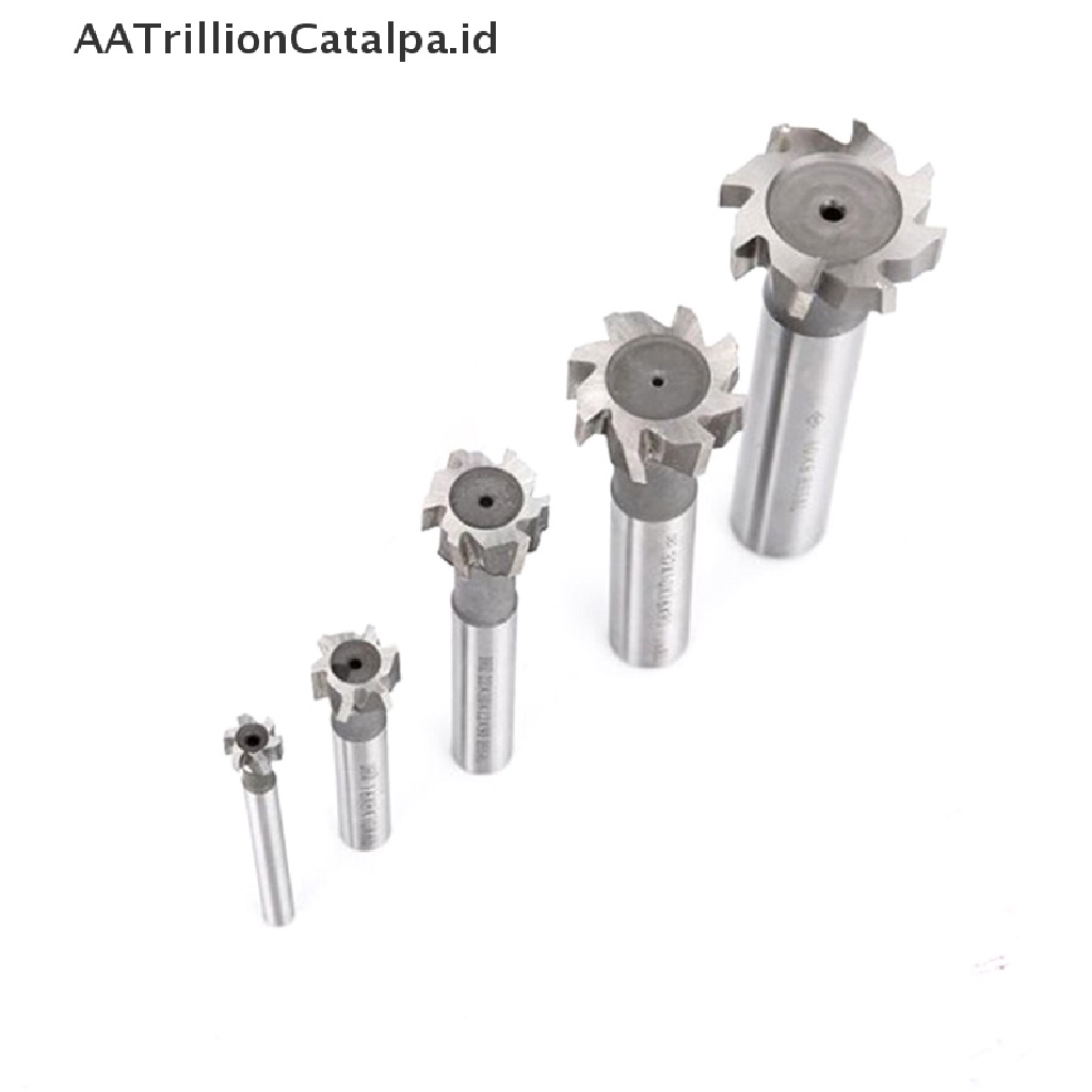 Aatrillioncatalpa Mata Profil Slot T Bahan HSS High Speed Steel Untuk Pengerjaan Kayu