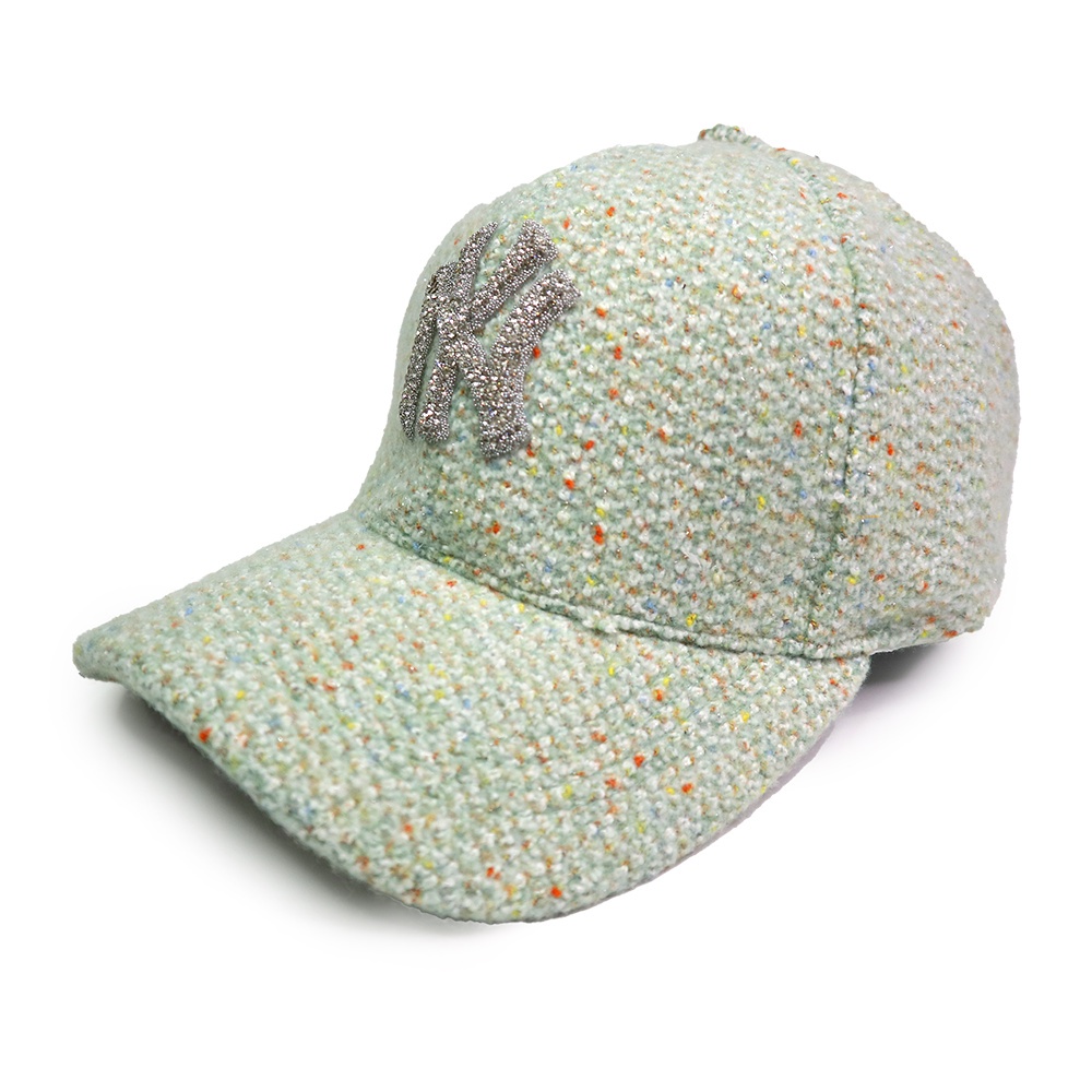 Topi Wanita Baseball / Bisbol Cap Bordir Bling - Bling NY, Versi Korea 6 Warna - Topi 12