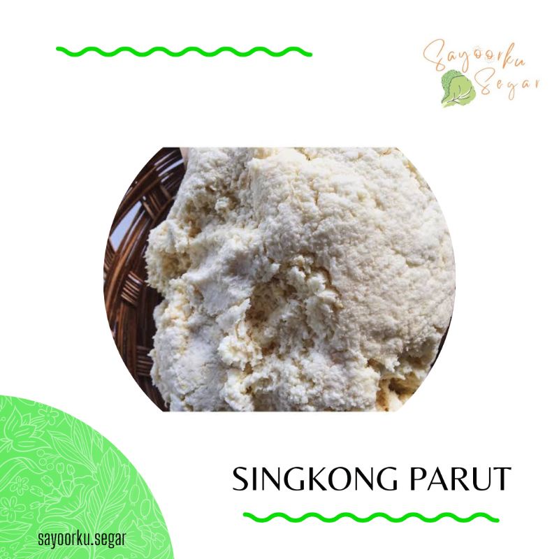 

KIRIM BESOK Singkong parut 1kg