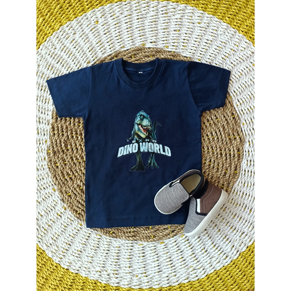 Kaos Anak Motif Dino