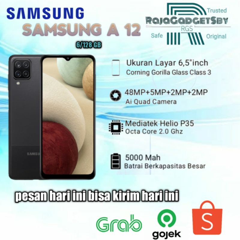 SAMSUNG A12 RAM6/128