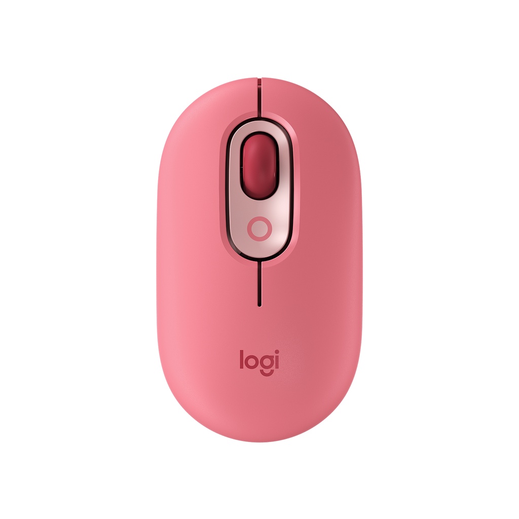 Mouse Logitech POP with Emoji - Heartbreaker Rose