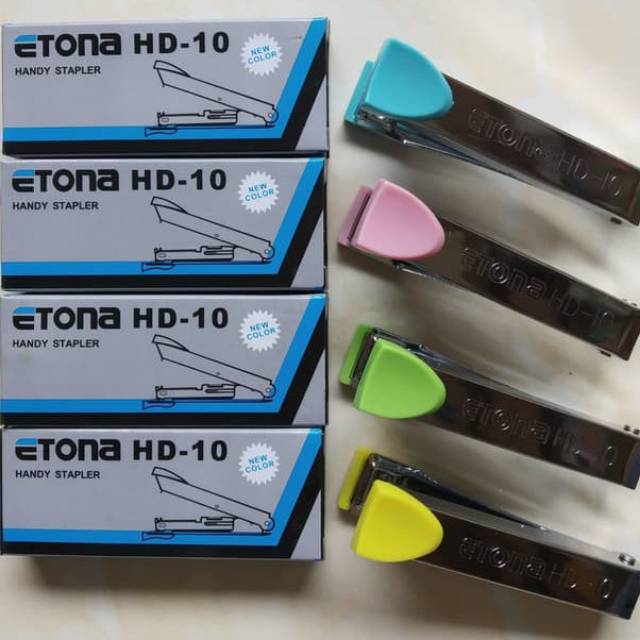 Handy Staples Hekter Staples Etona HD-10 Mesin Staples Etona