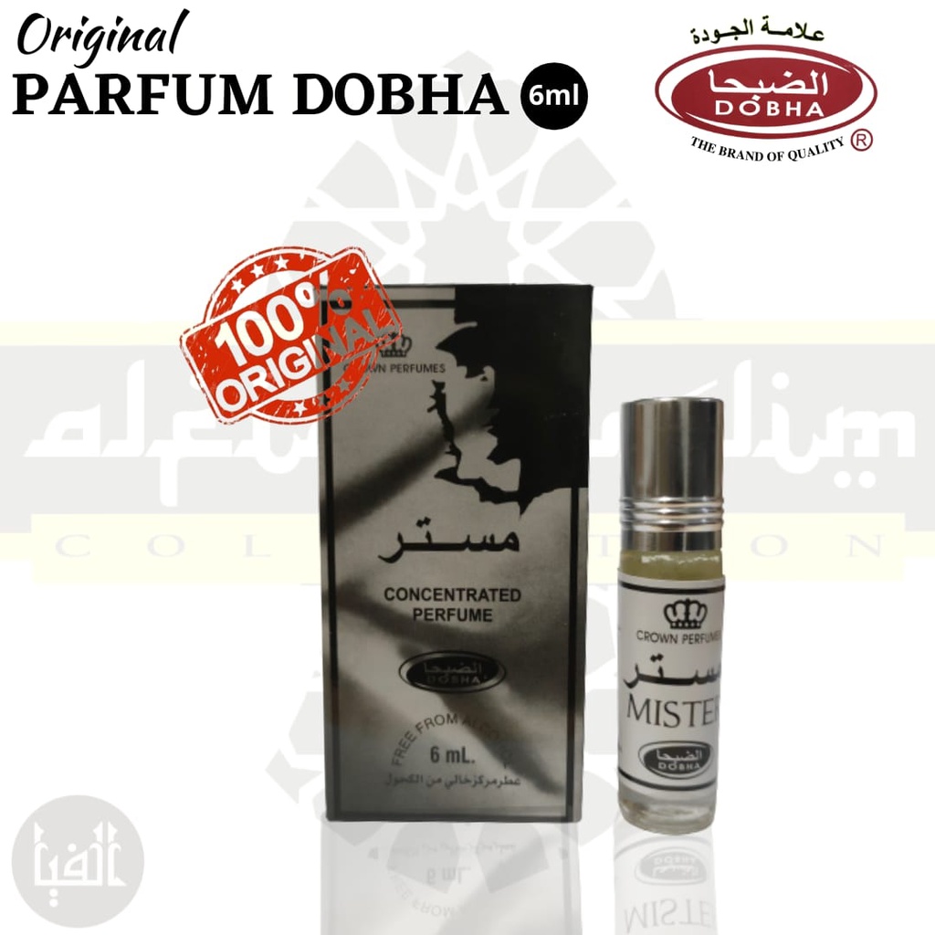 Dobha White Musk Parfum Minyak Wangi Non Alkohol 6ml Roll On