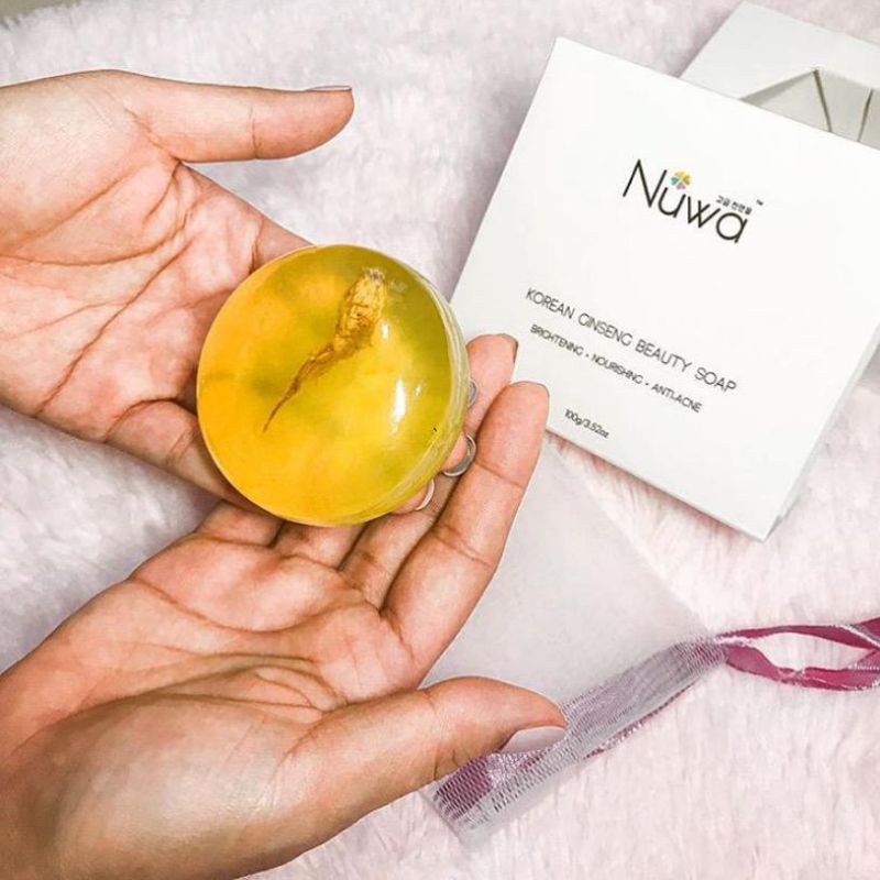 NUWA korean ginseng beauty soap