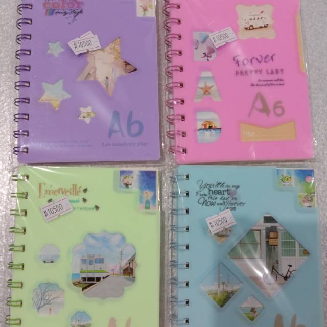 

Diary spiral A6