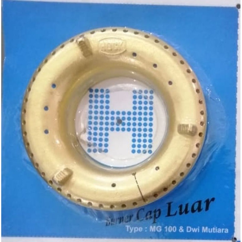 Burner Cap Luar Kompor Gas Hock Original MG 100 &amp; Dwi Mutiara