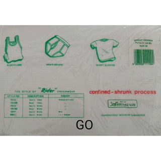 sogo RIDER SINGLET PRIA R123 Kaos Dalam Cowok Knitwear Pakaian Dalam Laki Dewasa Tanpa Lengan