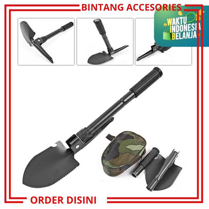 W897 ALAT PERKAKAS CANGKUL PACUL GERGAJI MINI LIPAT PORTABLE ALAT BERKEBUN PERALATAN BERKEBUN TAMAN