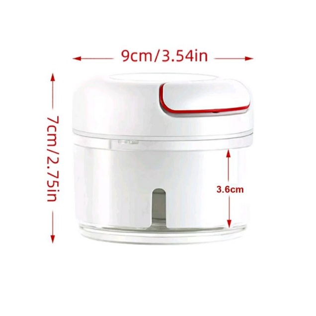 Super Mini Food Cutter - Blender Manual / Blender Pemotong Serbaguna