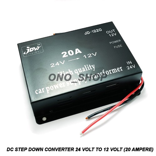 DC Step Down Converter 24 Volt to 12 Volt (20 Ampere)