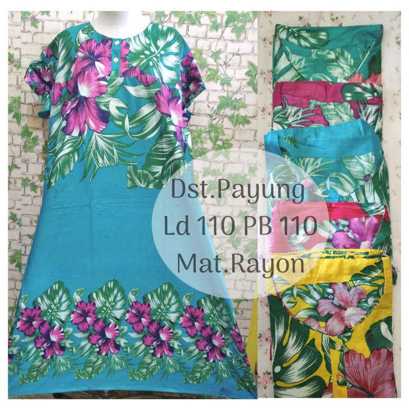 DASTER PAYUNG BUSUI | DASTER JUMBO | DASTER JUMBO PAYUNG | DASTER PAYUNG| RAYON | ECER DAN GROSIR