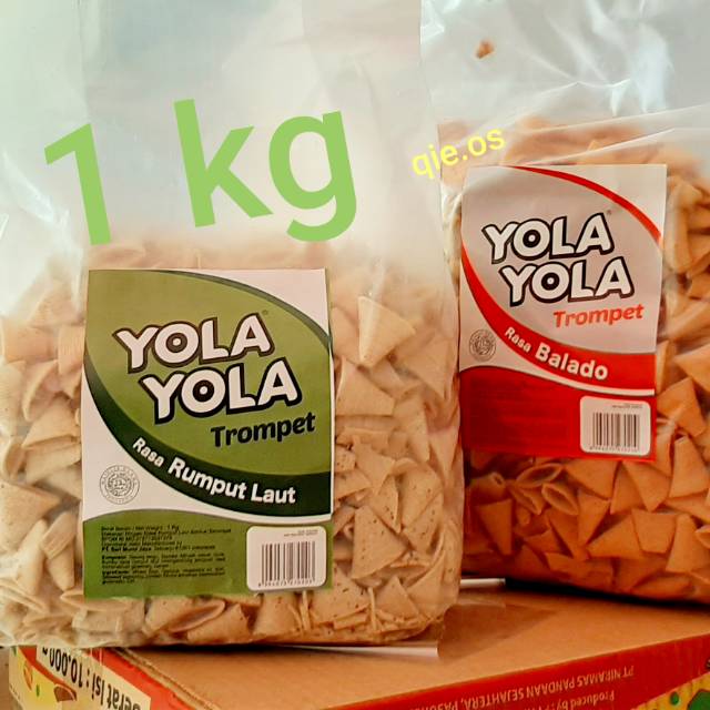 

Yola yola trompet terompet rumput laut balado 1 kg