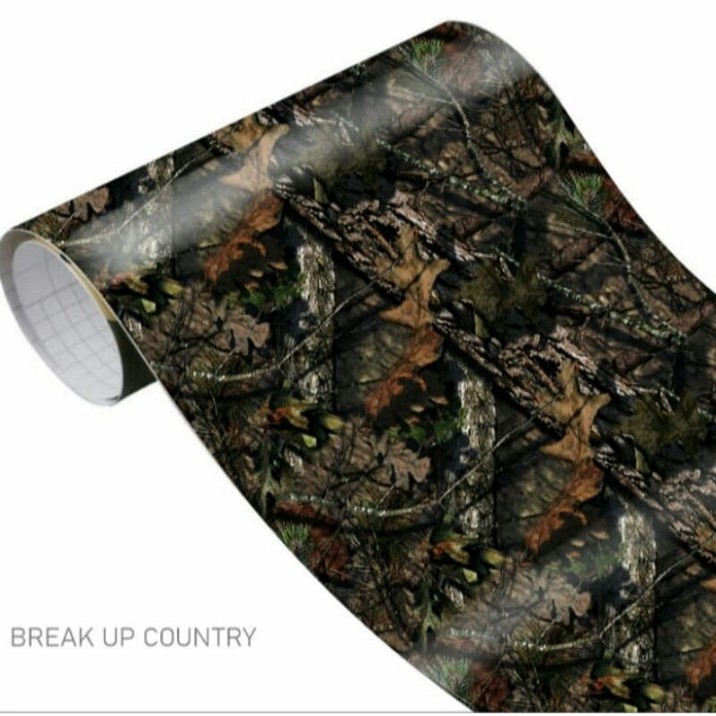 

Stiker Camo Motif Break Up Country/Ukuran 100x50