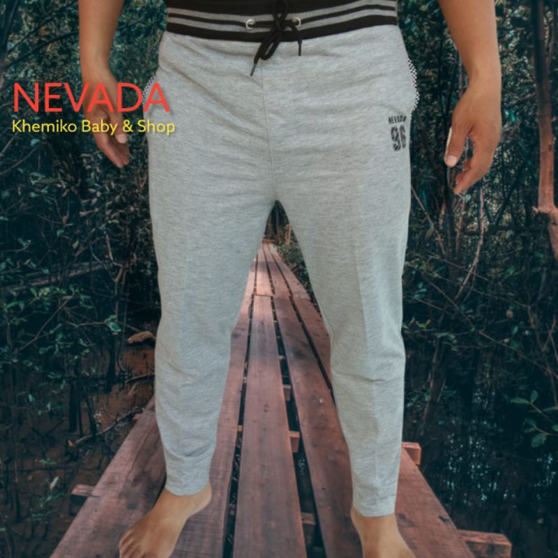 Celana Training olahraga dewasa Nevada Original size M, L, XL, XXL