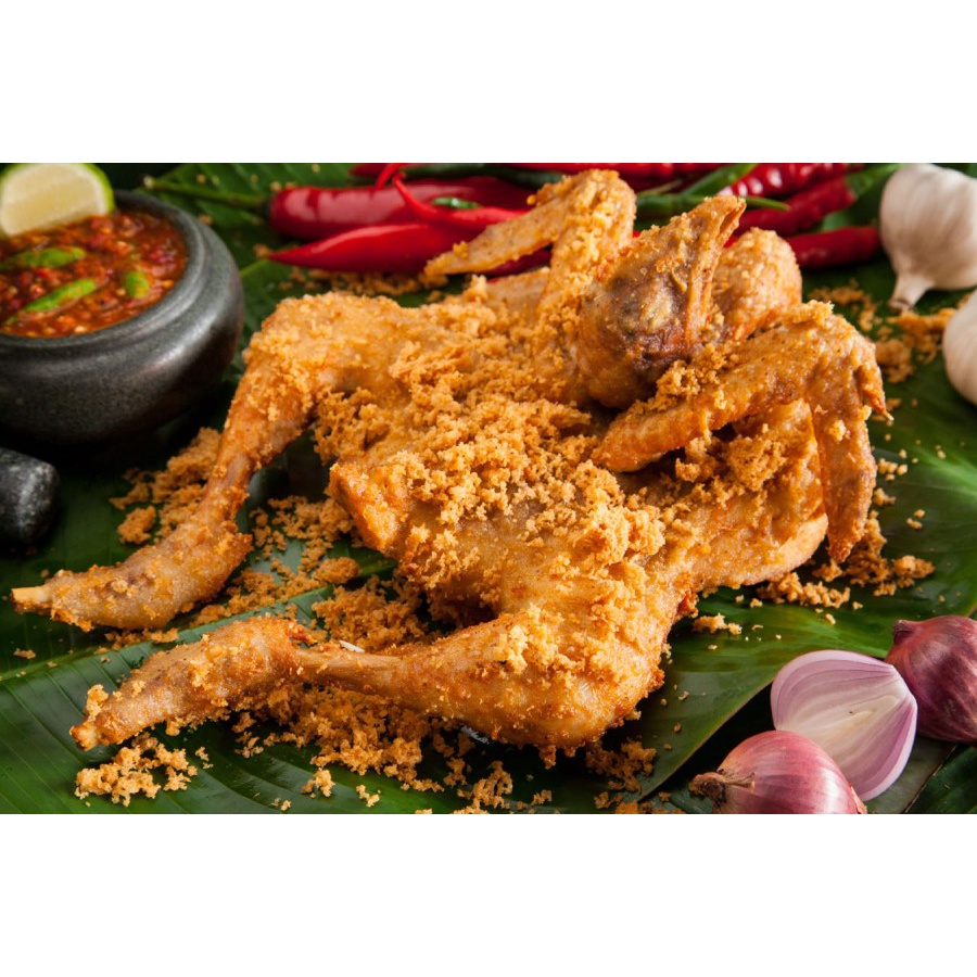 

Ayam Kampug Goreng Kremes