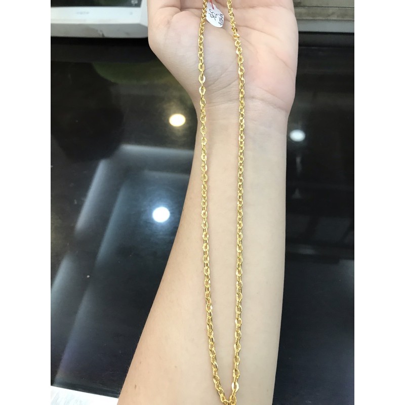 Kalung nori emas asli kadar 375