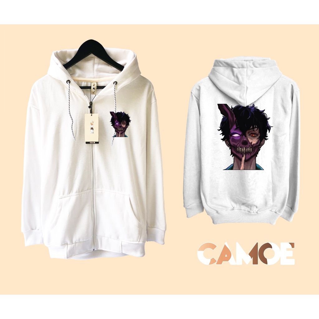 Jaket Hoodie Zipper Gaming Streamer Corpse Husband