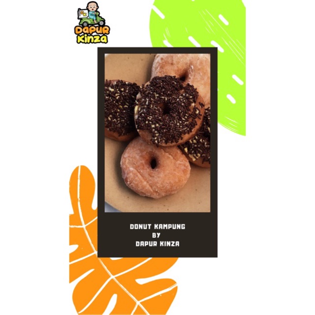 

DONUT KAMPUNG DAPUR KINZA