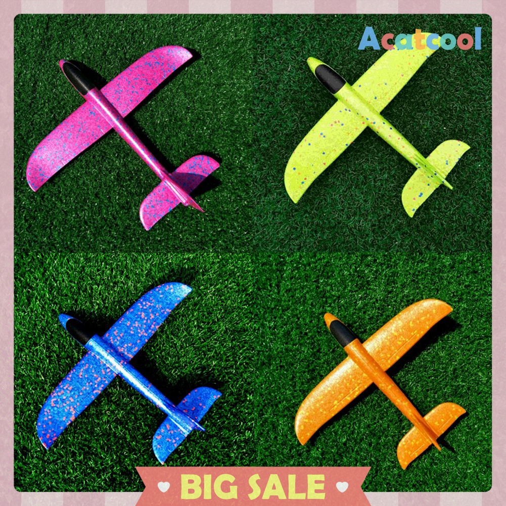 Hand Throwing Flying Glider Planes Foam Aeroplane Model Children Toys Gift