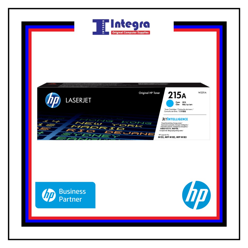 Toner HP 215A Cyan Original LaserJet Cartridge - W2311A HP M155A M182N M183FW