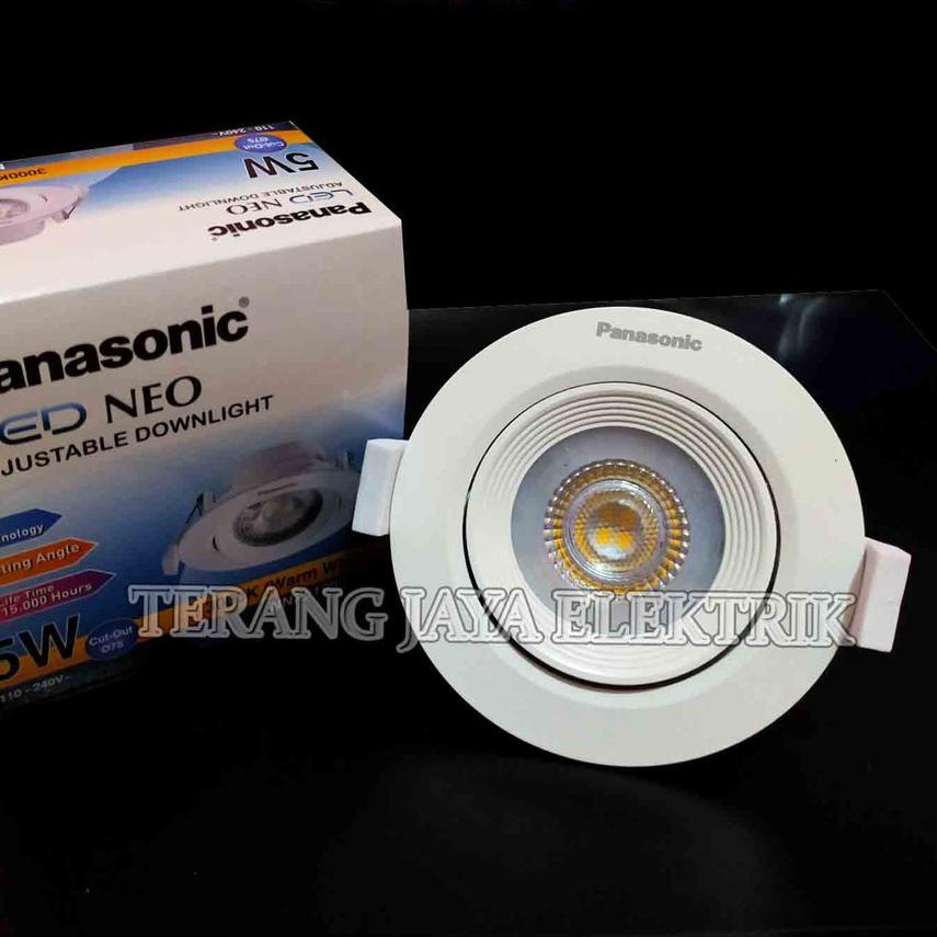 ❃ Downlight Spotlight LED/COB 5 Watt Panasonic Neo Garansi ✰
