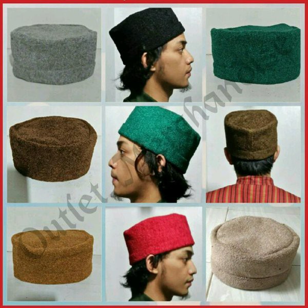 Peci Maiyah Bludru Cak Nun - Kopiah Bludru Maiyah Cak Nun - Songkok Cak Nun Bludru Maiyah