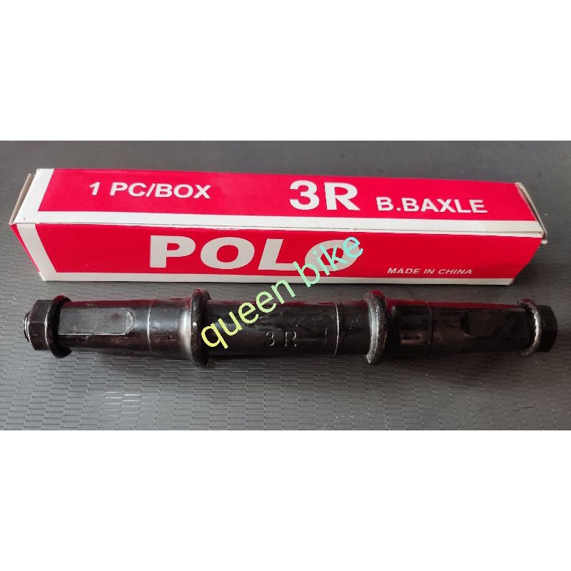 bb axle as tengah piringan kotak konterlis mur mtb mini  sepeda ukuran 3r polo