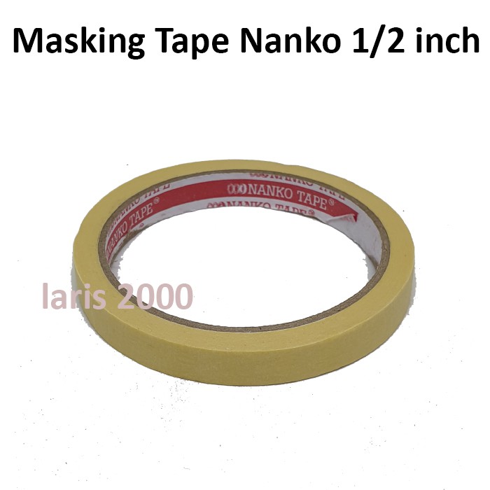 

Masking Tape / Selotip Kertas Nanko 0.5 inch