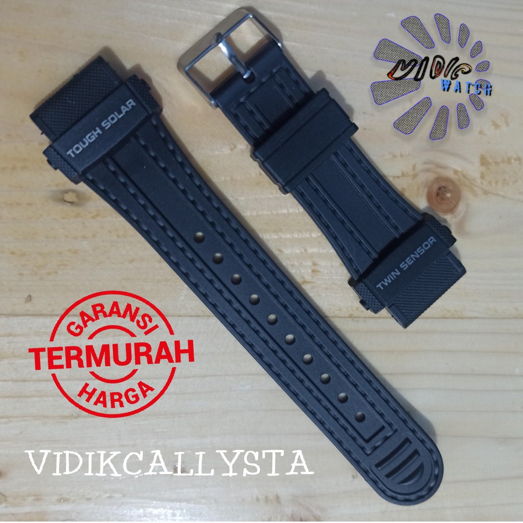 STRAP CASIO PROTREK / TALI JAM CASIO PROTREK PRG 250 B / 250B / PRG250 PRG250B / PRG-250  PRG-250B