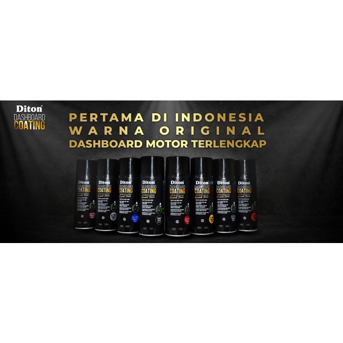 Cat Semprot DITON PREMIUM Dashboard Coating 400 ml - All Color