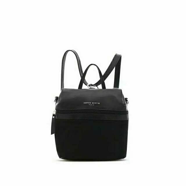 Tas punggung sophie martin paris ransel hitam