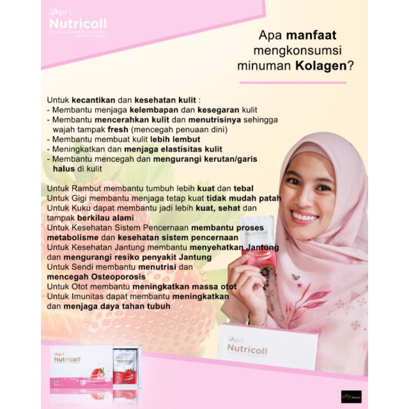 

Collagen Nutricool Berl Strowbery|Membantu mengurangi flek hitam,dll serta menjaga kesehatan tubuh