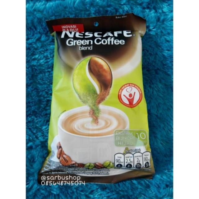 Nescafe green coffee blend