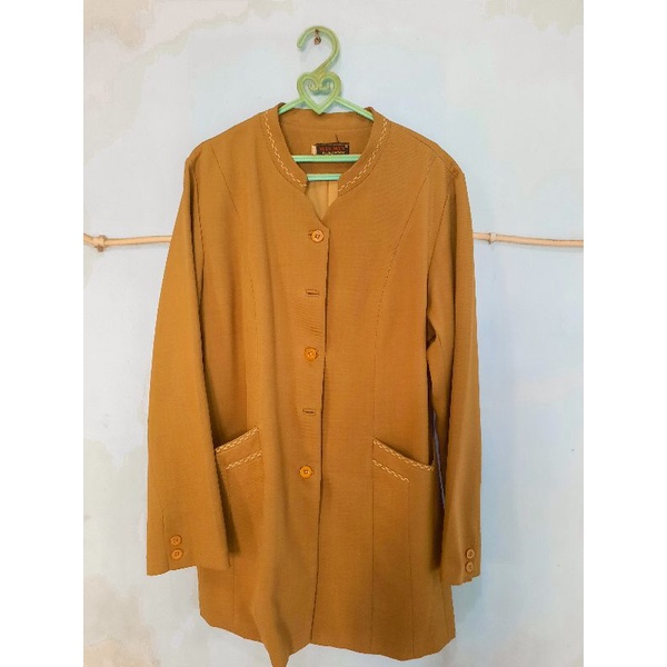 Preloved Setelan Blazer Kerja Kantor Wanita Pemda Keki JUMBO BIGSIZE