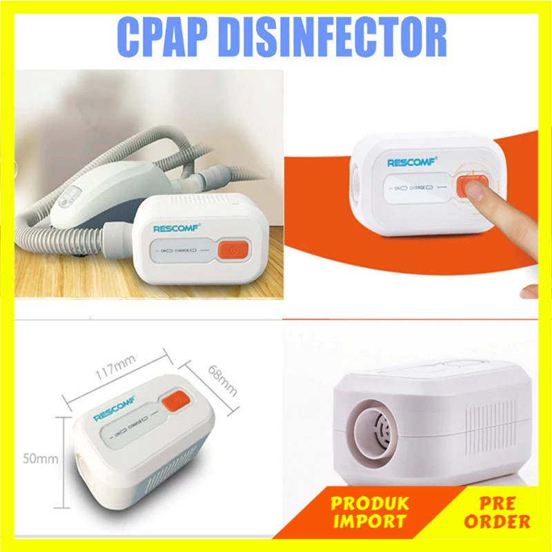 PREORDER Battery CPAP Disinfector Sanitizer Sterilizer CPAP APAP Auto CPAP Ventilator Cleaner