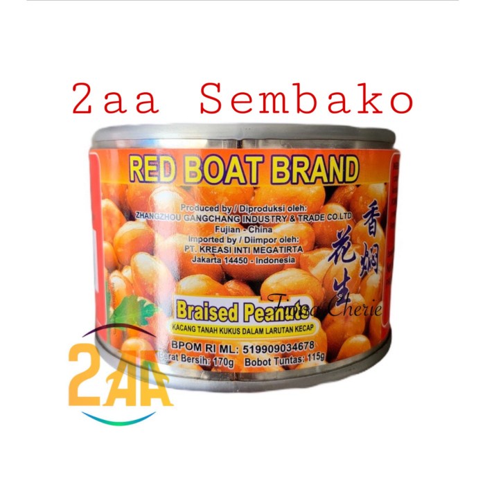 

Kalengbuah- Red Boat Brand Braised Peanut / Kacang Kalengan Red Boat Brand @1Pcs -Buah-Kaleng.
