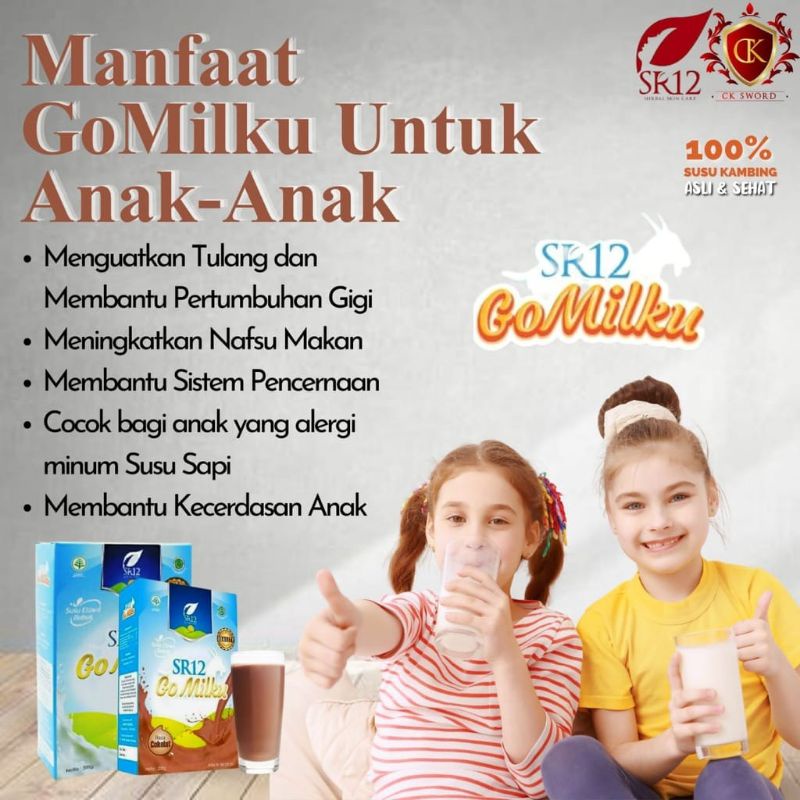 

GOMILKUH COKLAT SUSU SR12 ETAWA KAMBING RASA COKLAT