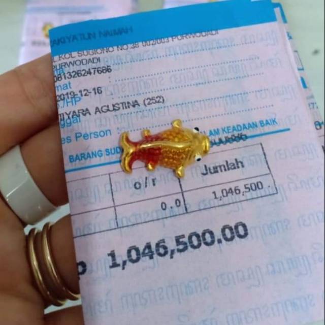 GELANG TALI MERAH/HITAM/MUTE CINA EMAS HONGKONG ASLI IKAN / FISH 24 KARAT