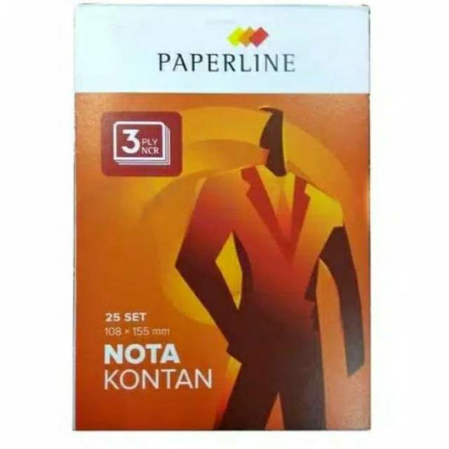 Nota Kontan Paperline Kecil Rangkap 3 ply Grosir