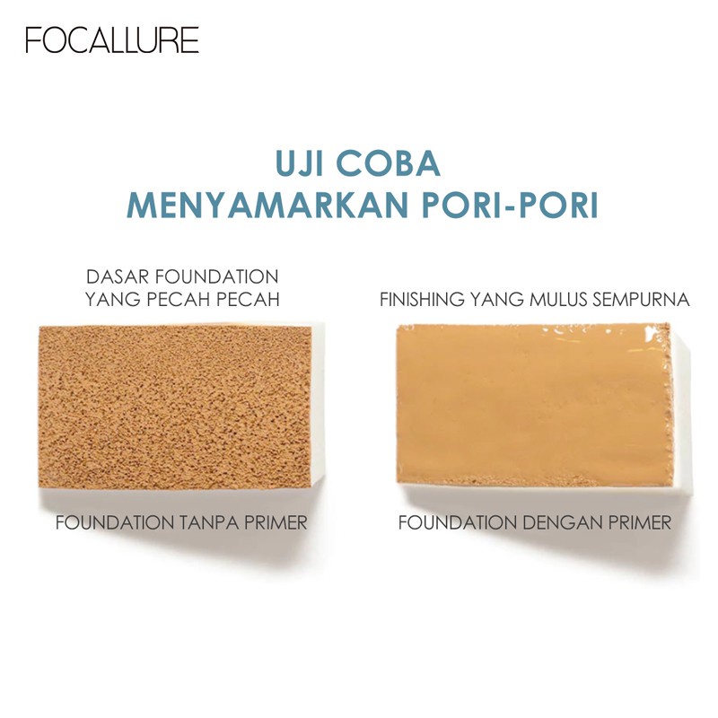 FOCALLURE BLURMAX Primer keep all day base makeup Untuk Wajah FA138