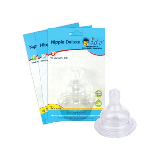 DODO NIPPLE DELUXE BLISTER wide neck
