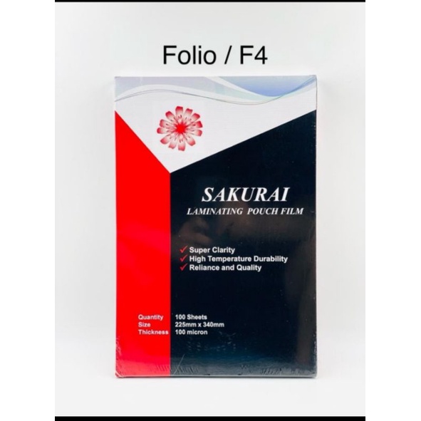 

Laminating Sakurai Folio