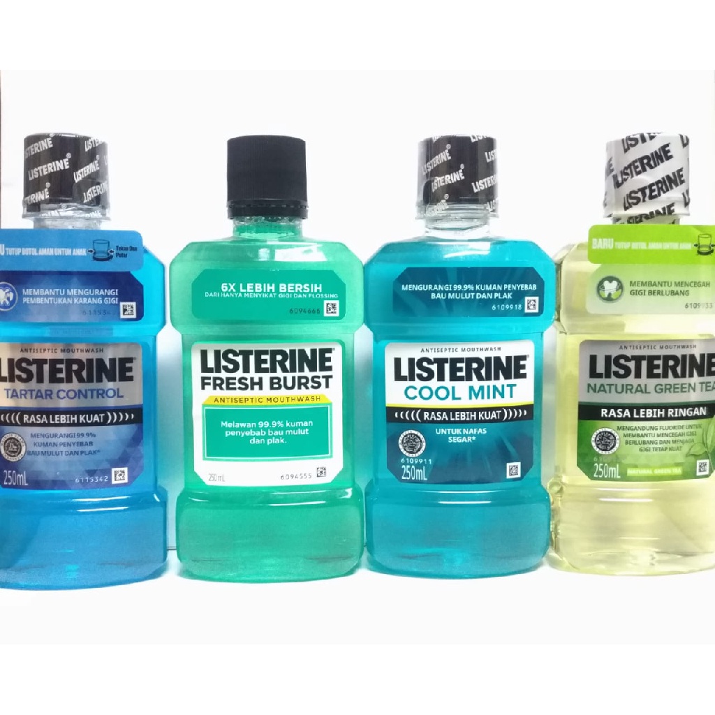 ✨LACIKOSME✨ [250 ML] LISTERINE ANTISEPTIC MOUTHWASH - OBAT KUMUR ANTISEPTICK FRESH