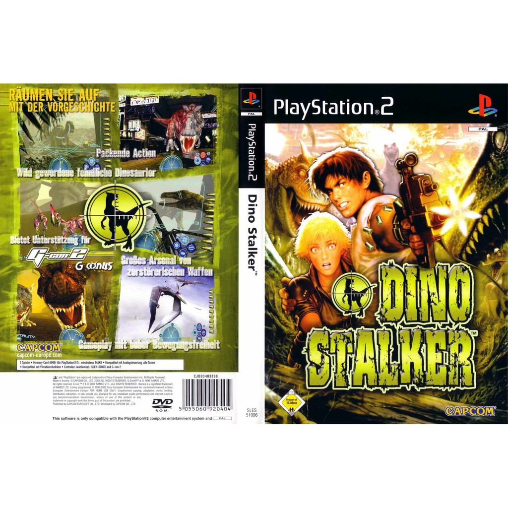 Kaset PS2 Game Terbaru Dino Stalker