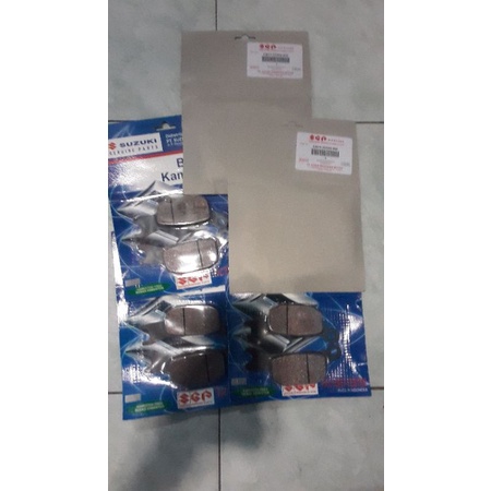 kampas rem belakang suzuki satria fu original