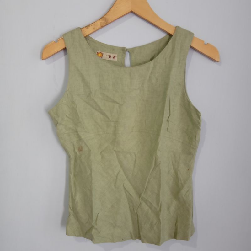 [PRELOVED] Atasan wanita yukensi warna sage