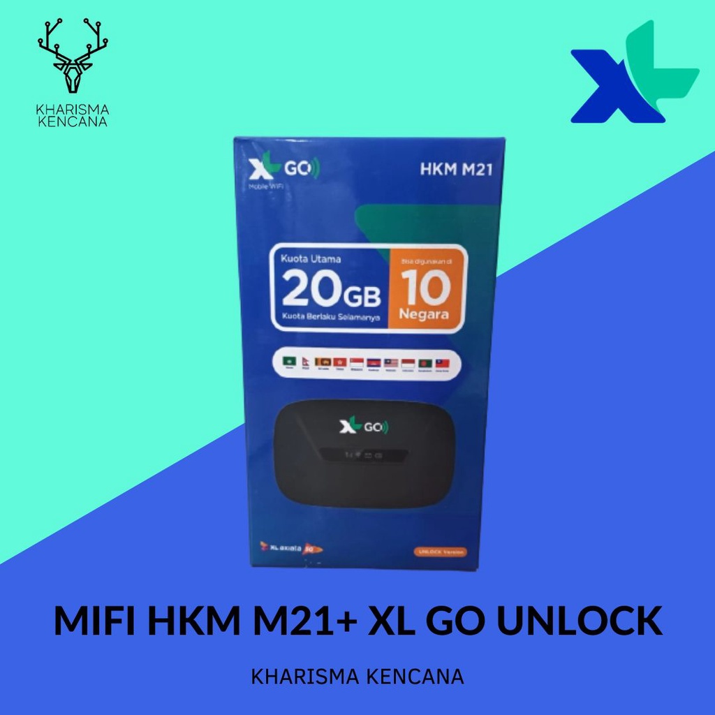 MIFI HKM M21+ XL GO UNLOCK